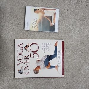 AM & PM Yoga for Beginners DVD & Yoga Over 50 Book